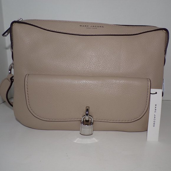 Marc Jacobs Bags New Marc Jacobs Lock That Leather Messenger Bag